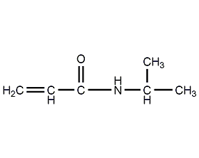 N-異丙基丙烯酰胺結(jié)構(gòu)式