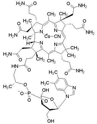 維生素B12結(jié)構(gòu)式