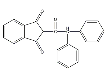 二茚酮結構式